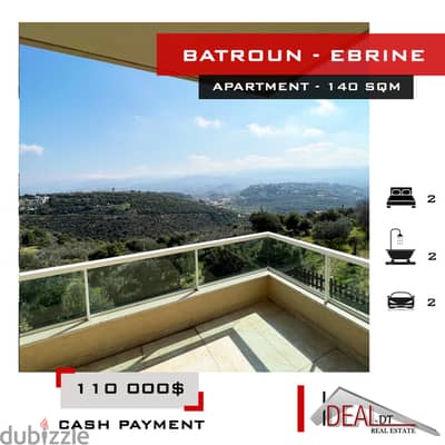 Apartment for sale in Batroun Ebrine 140 sqm ref#jcf3320