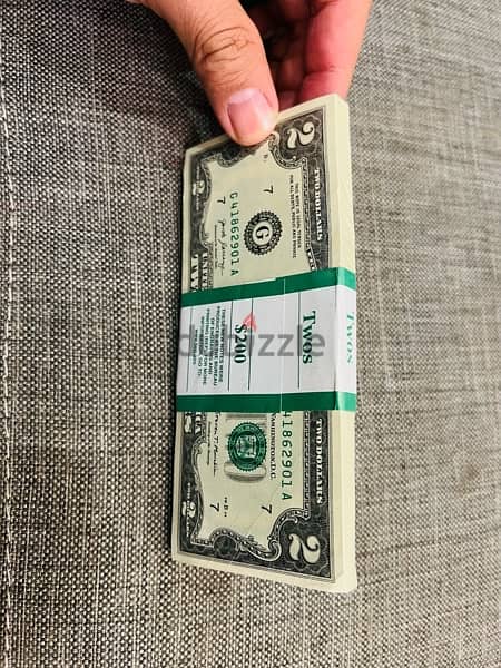 2$/100 Bill sealed serie 1