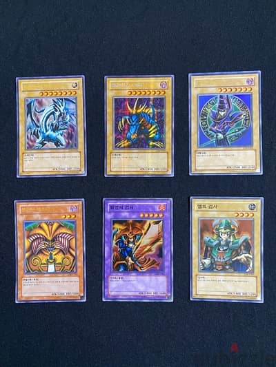 Yu-Gi-Oh! Original Korean Legend of Blue Eyes LOB Yugioh Cards