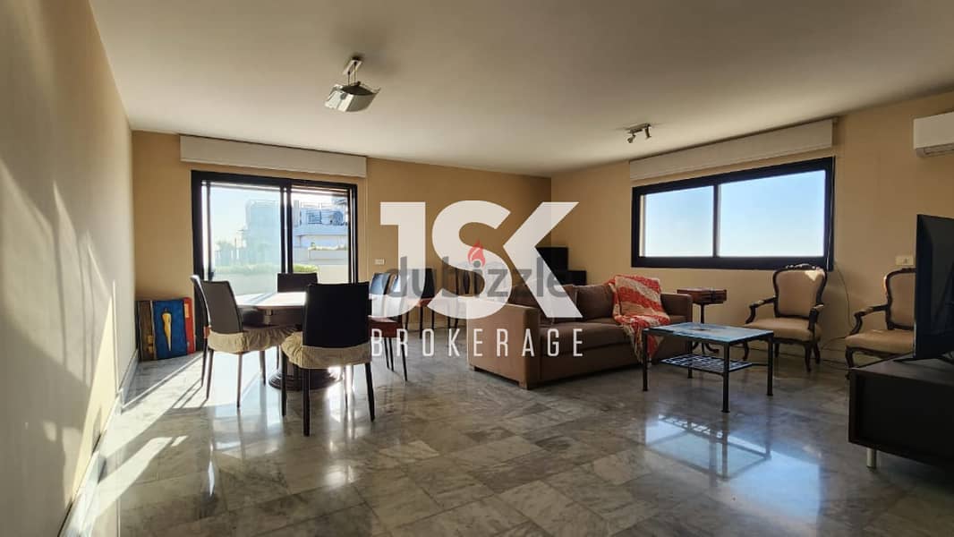 L14876-Apartment With Terrace & Panoramic View for Sale In Hazmieh 0