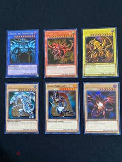 Yu-Gi-Oh! Original English God Cards, Blue Eyes, Dark Magician Yugioh 0