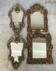 Mirror decoration antique for salon
