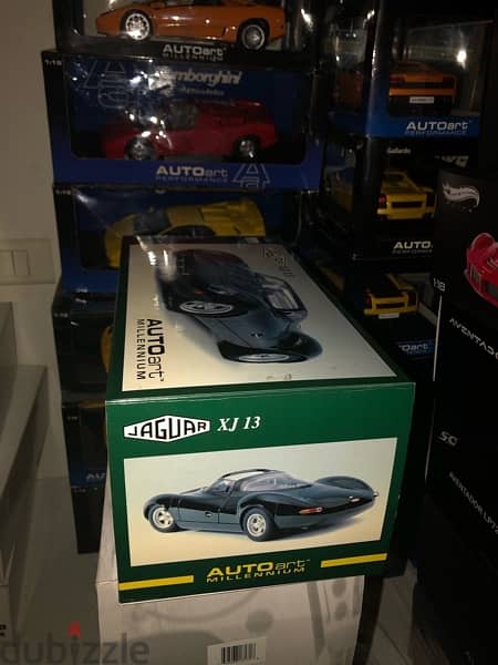 1/18 diecast Extremely Rare Jaguar XJ13  by Autoart (Two available) 3