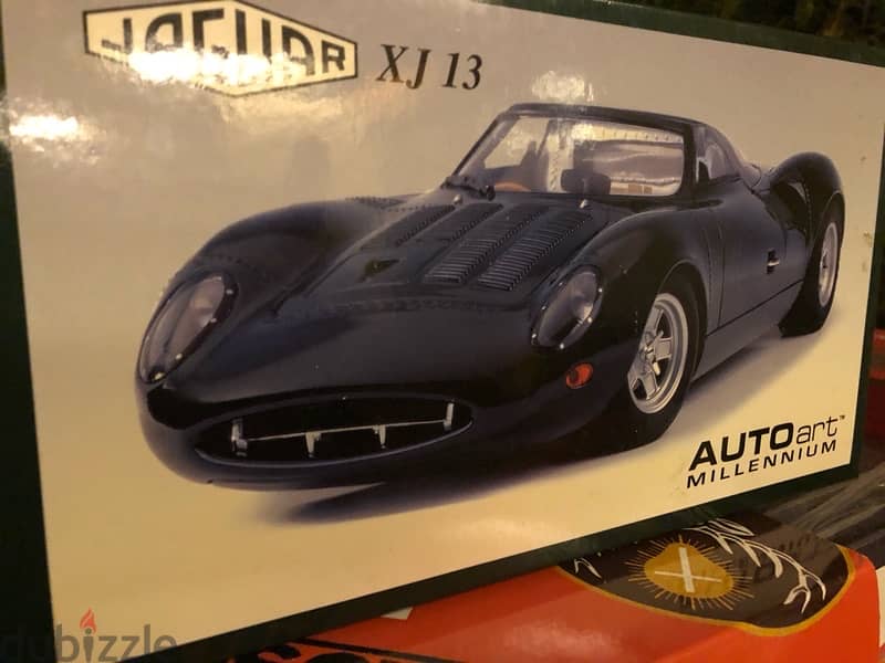 1/18 diecast Extremely Rare Jaguar XJ13  by Autoart (Two available) 10