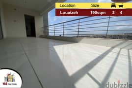 Louaizeh 190m2 | Open View | Prime Location | Brand New | PA | 0