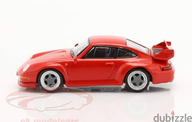 Porsche (993) GT2 diecast car model 1;64. 2