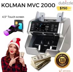Kolman Pro Money Counter USD EURO LBP عدادة نقود