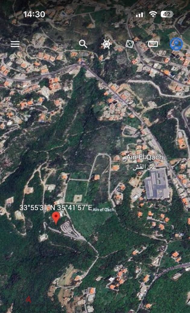 1540 Sqm | Prime Location Land For Sale In Bekfaya | Private Area 5