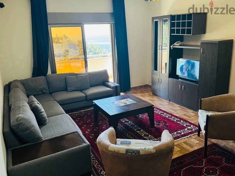 450$Fully Furnished Apartment for rent located in Bsalim 3