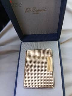 1970 St Dupont lighter, gold plated, no gas