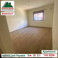 140000$!! Apartment for sale located in Biakout