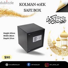 Kolman Safe Box all Sizes خزنات حديدية جميع القياسات