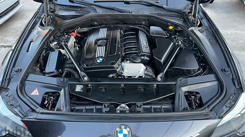BMW F10 523 full dynamiec اجنبية كلين كارفاكس وتسجيل عال1500 13