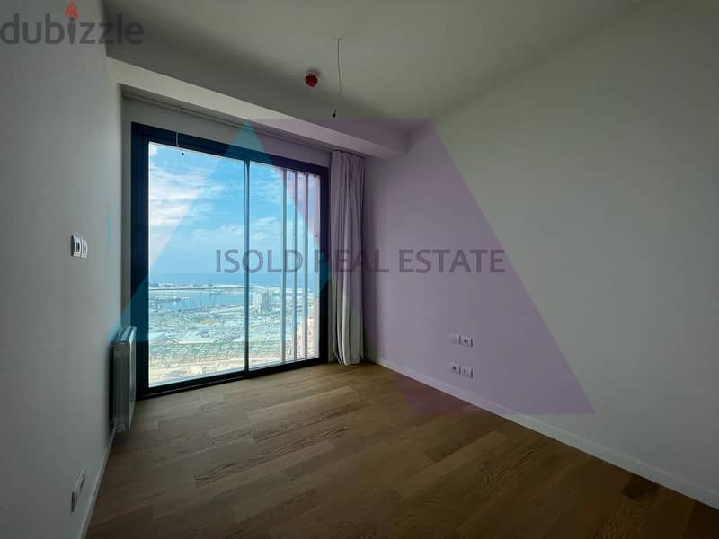 Luxurious 108m2 apartment+ sea view for rent in Achrafieh/Mar mikhael 7