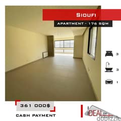 Apartment for sale in Achrafieh - Sioufi 176 sqm ref#kj94093