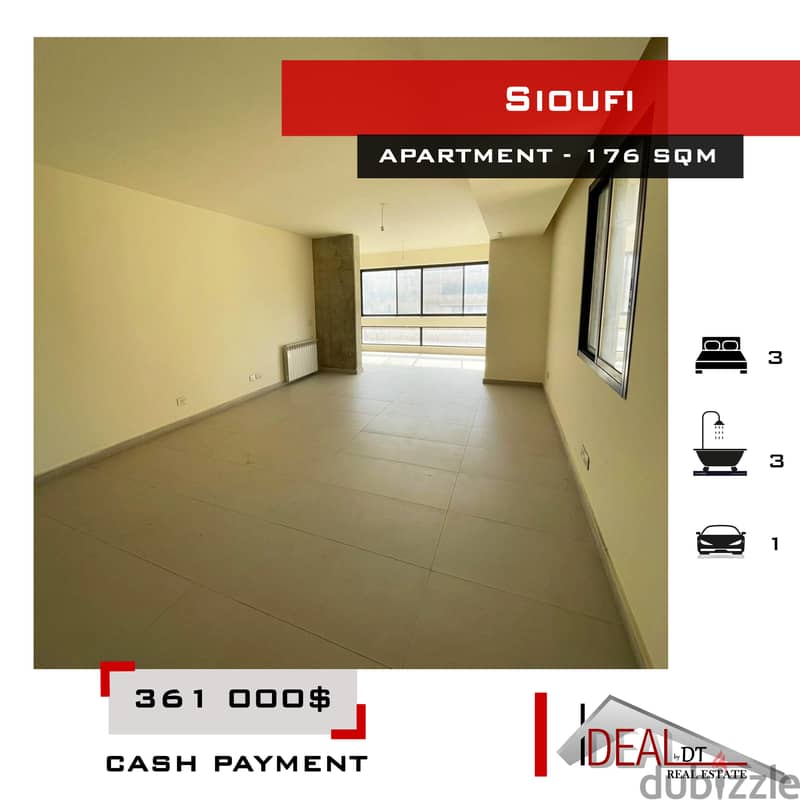 Apartment for sale in Achrafieh - Sioufi 176 sqm ref#kj94093 0