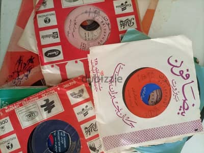 مجموعة اسطوانات 18 vinyl للموسيقار محمد عبدالوهاب