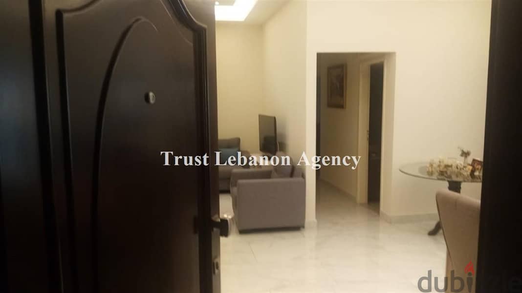 120Sqm+50 Sqm Terrace|Fully furnished apartment for sale in Mansourieh 2