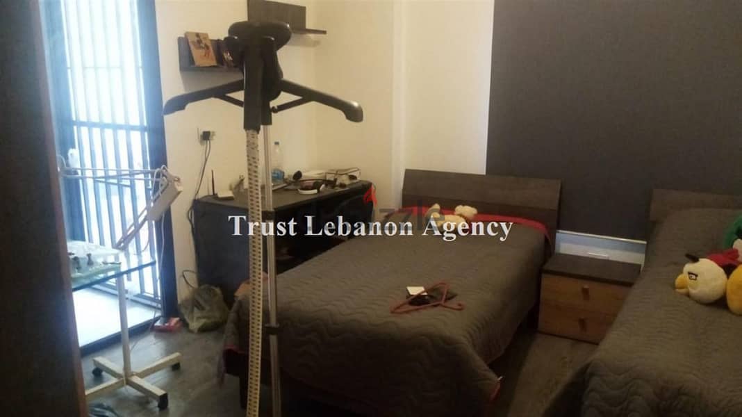 120Sqm+50 Sqm Terrace|Fully furnished apartment for sale in Mansourieh 5