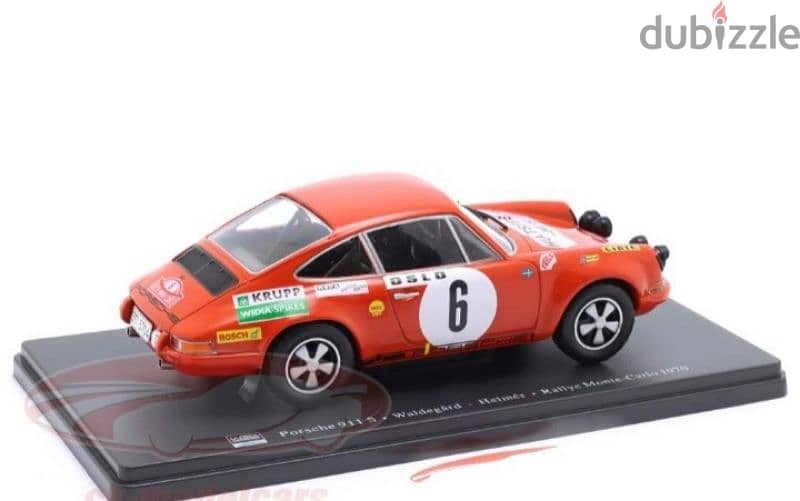 Porsche 911 S (Monte Carlo 1970) diecast car model 1;24 4