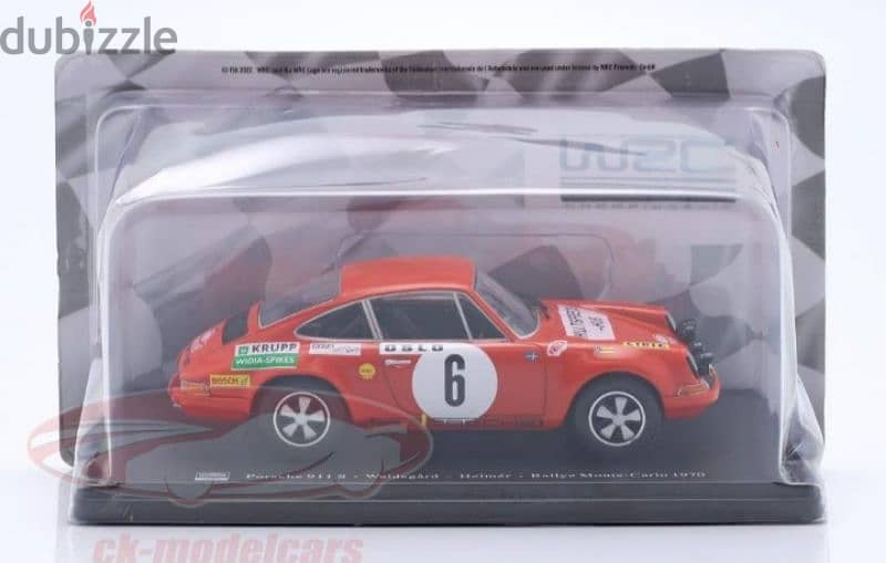 Porsche 911 S (Monte Carlo 1970) diecast car model 1;24 5