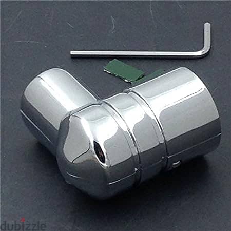 CHROME FUEL LINE FITTING COVER 1