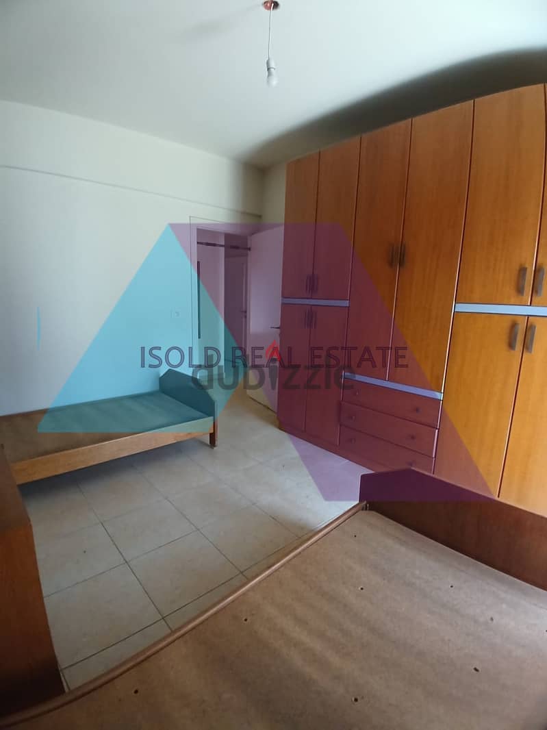 Semi-Furnished 200m2 apartment+open view for rent in Kennebet Broumana 13
