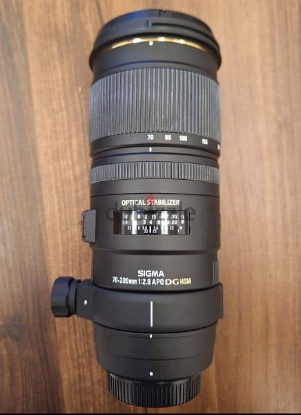 70-200 mm 2.8 sigma lens for nikon 1