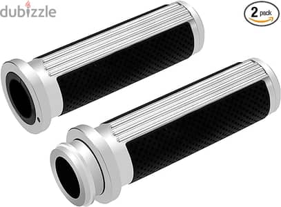 Defiance Electronic Throttle Handlebar Grips 25mm Hand Grips Chrome