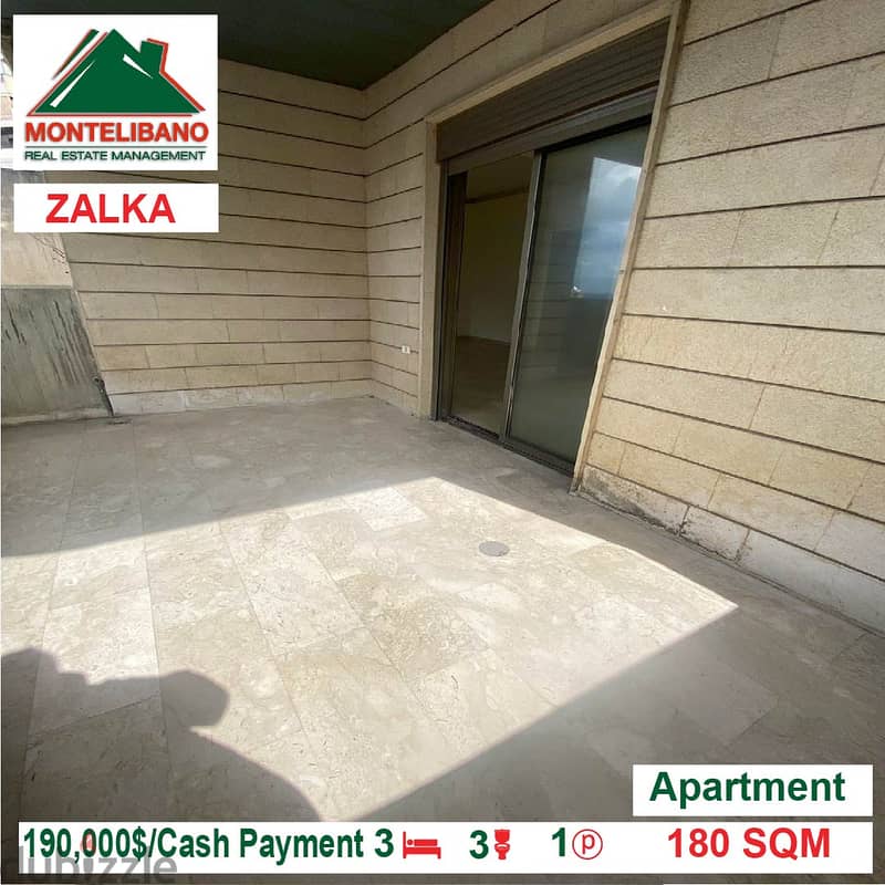 190,000$!! Apartment for sale located in Zalka 1