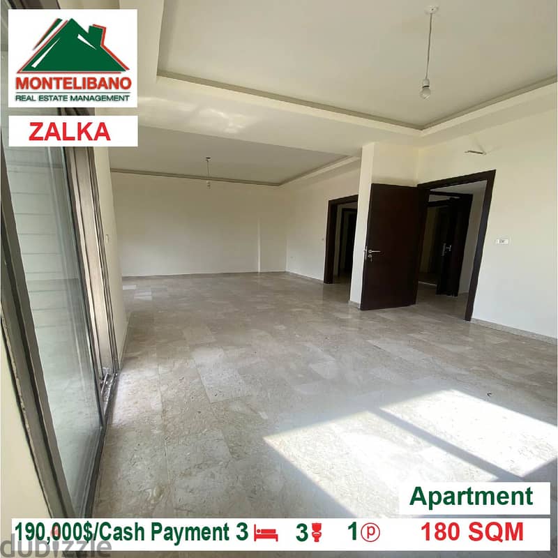 190,000$!! Apartment for sale located in Zalka 3