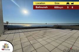 Ballouneh 600m2 | Penthouse | Ultra Prime Location | High-End | MY 0
