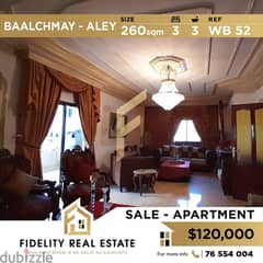 Apartment for sale in Baalchmay aley WB52