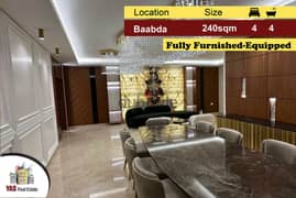 Baabda 240m2 | Luxury | Fully Furnished-Equipped | Prime Location | PA 0
