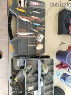 fishing tools barely used