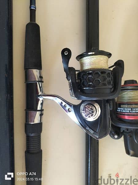 fishing tools barely used 2