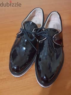 Black Glossy Shoes 0