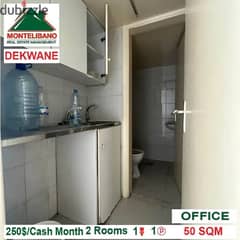 250$!! Office For rent located in Dekouane
