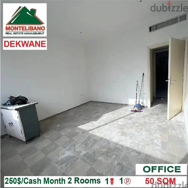 250$!! Office For rent located in Dekouane 1