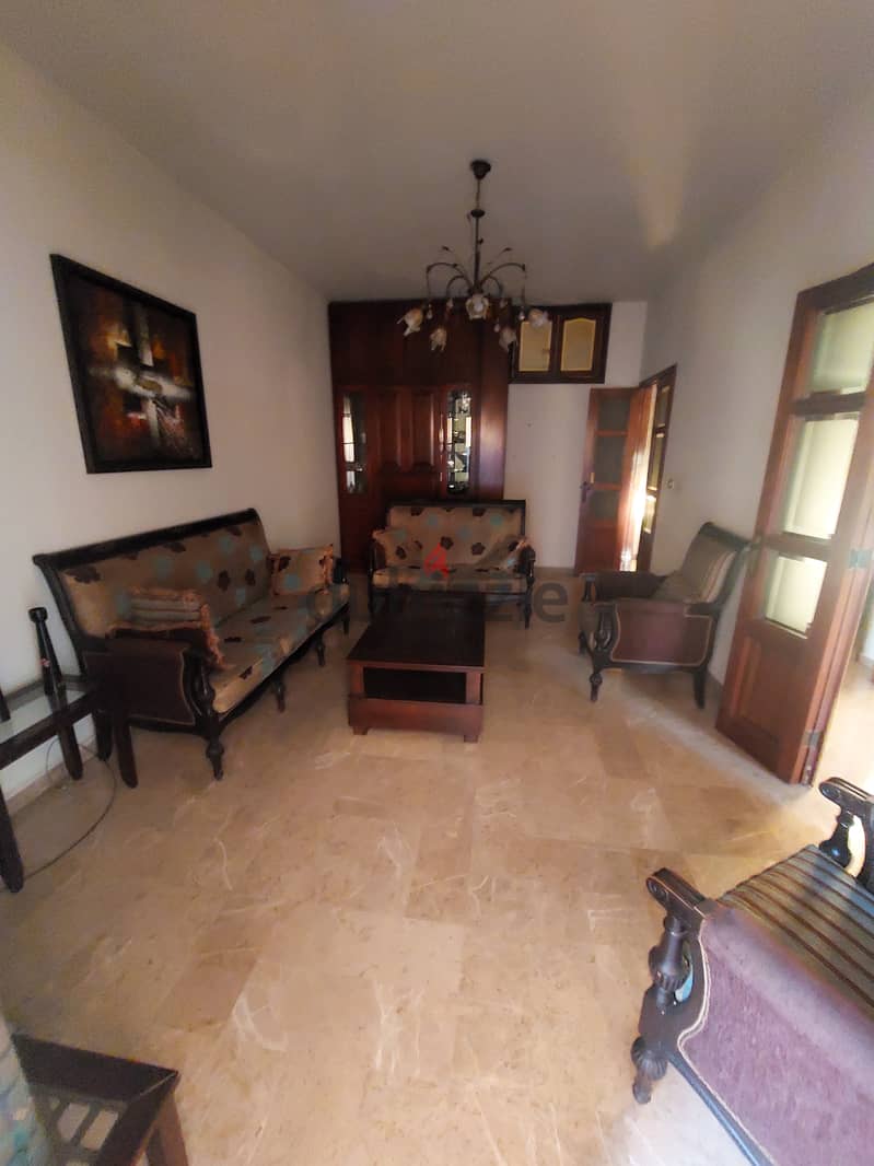 130 SQM Furnished Apartment in New Rawda, Metn with Sea View 2