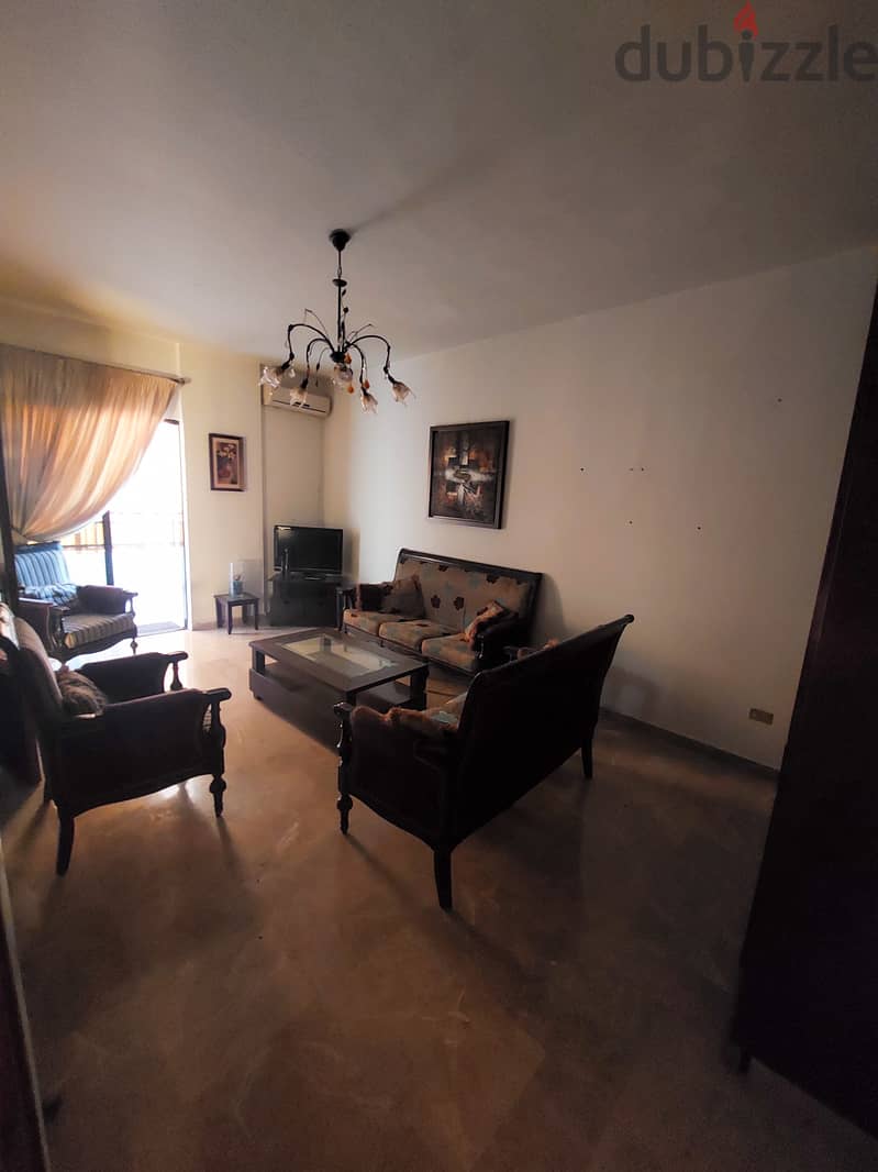 130 SQM Furnished Apartment in New Rawda, Metn with Sea View 3