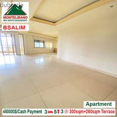 450000$!! Apartment for sale located in Bsalim 0