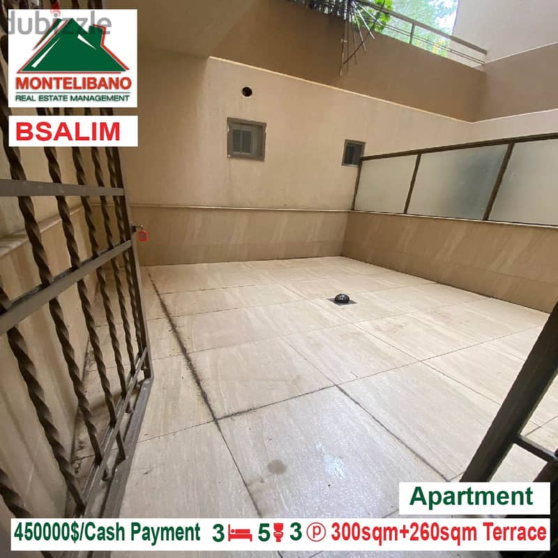 450000$!! Apartment for sale located in Bsalim 3