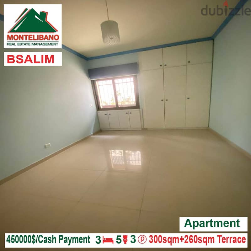 450000$!! Apartment for sale located in Bsalim 4