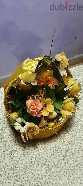 Baskets for Easter decorated. سلل لعيد الفصح