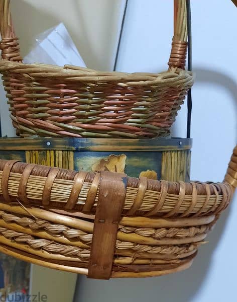Baskets for Easter decorated. سلل لعيد الفصح 10