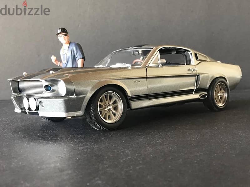 1/18 diecast Eleanor 67’ Mustang by Greenlight. New shop stock sealed 4