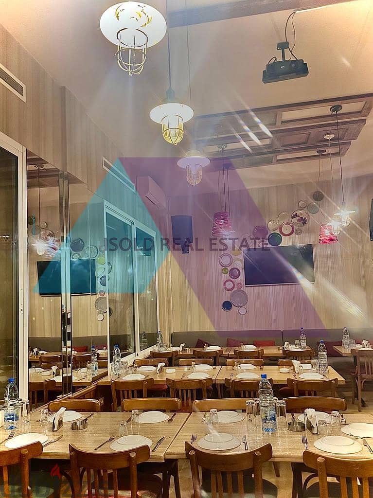Fully decorated and equipped 1100 m2 Restaurant for rent in Metn 5