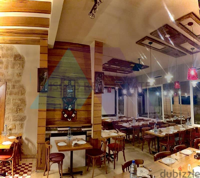 Fully decorated and equipped 1100 m2 Restaurant for rent in Metn 8