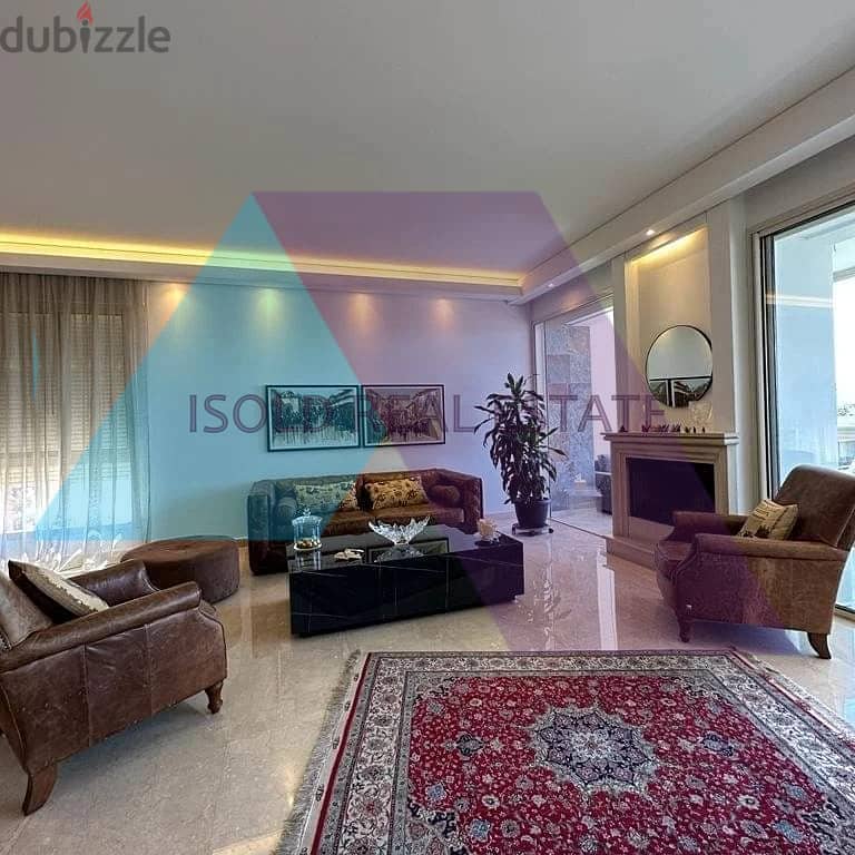 Luxurious Fully Furnished&Equipped 375m2 apartment for sale in Hazmieh 3